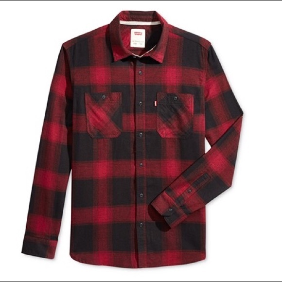 Levi's Other - XXL Mens Levi’s Twill Plaid Button Down Shirt